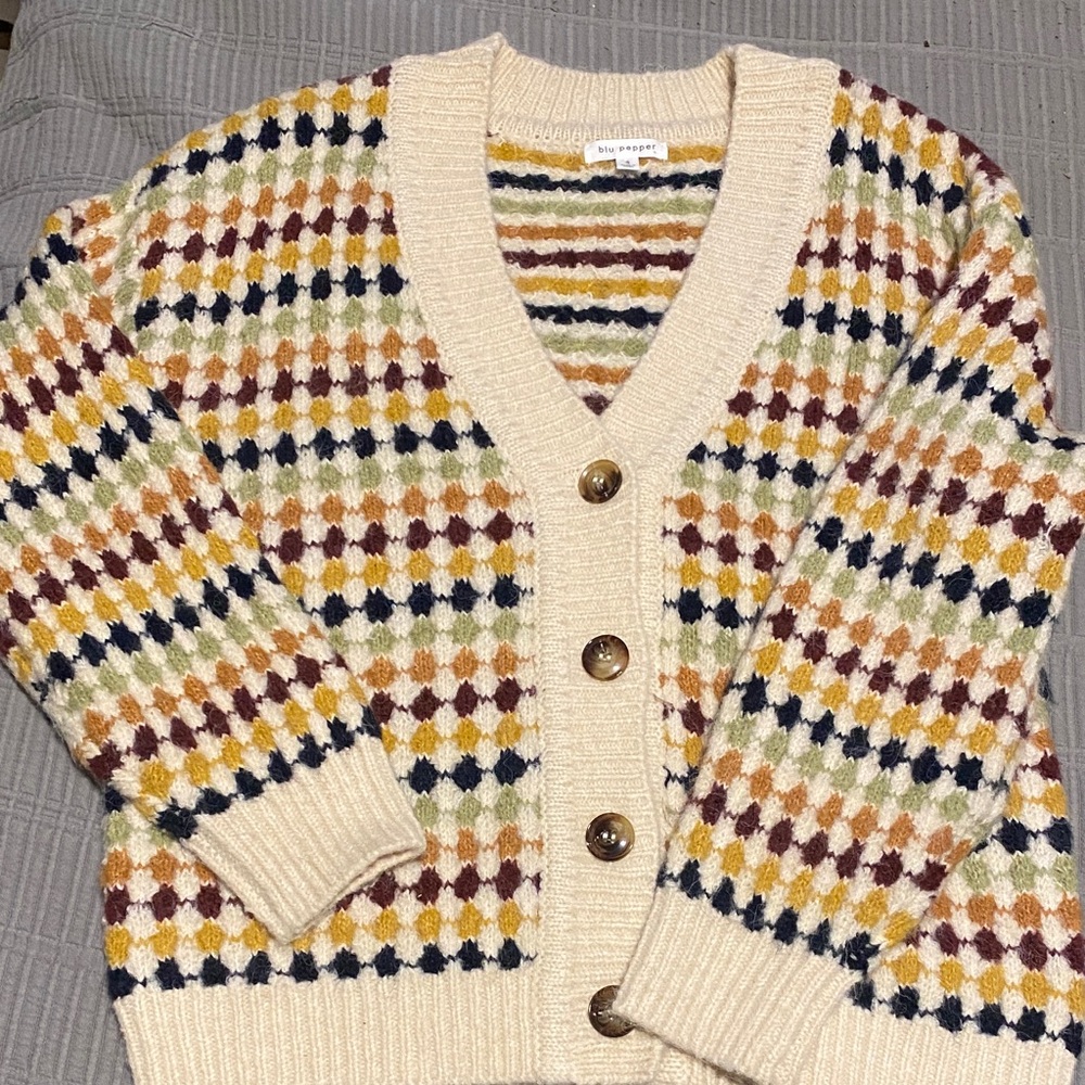 Blu Pepper cardigan. Excellent condition. Size S